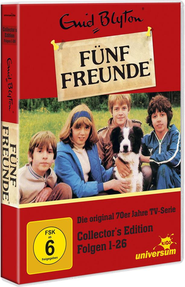 Fünf Freunde (Die original 70er Jahre TV-Serie) - Folge 1 - 26 Collector's Edition, Remastered, Uncut, 6 DVDs