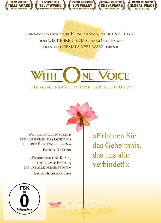 With one voice - Die gemeinsame Stimme der Religionen