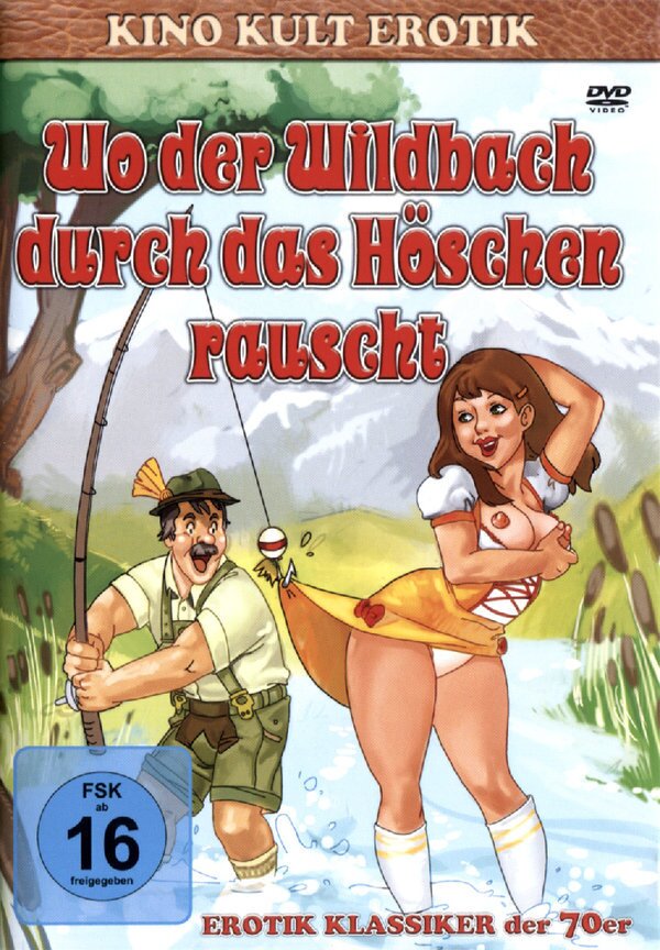 Wo der Wildbach durch das Höschen rauscht - (Kino Kult Erotik)