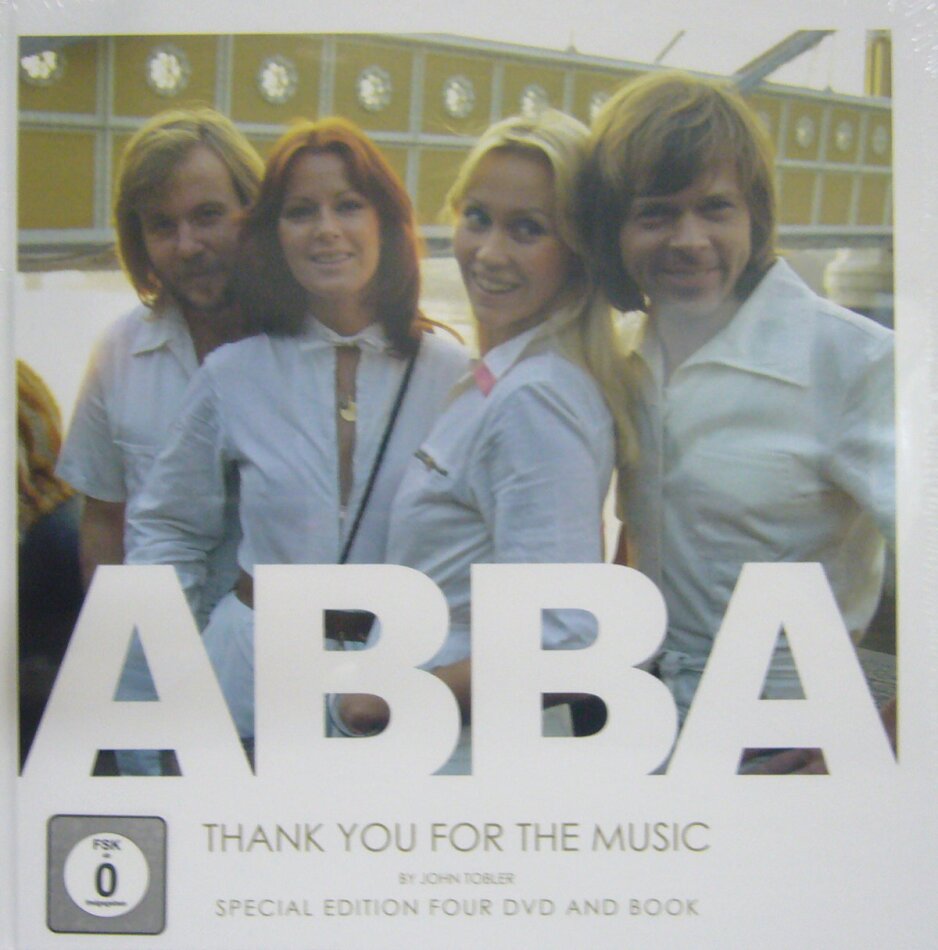 ABBA - Thank you for the Music - Special Ediition 4 DVDs + Book