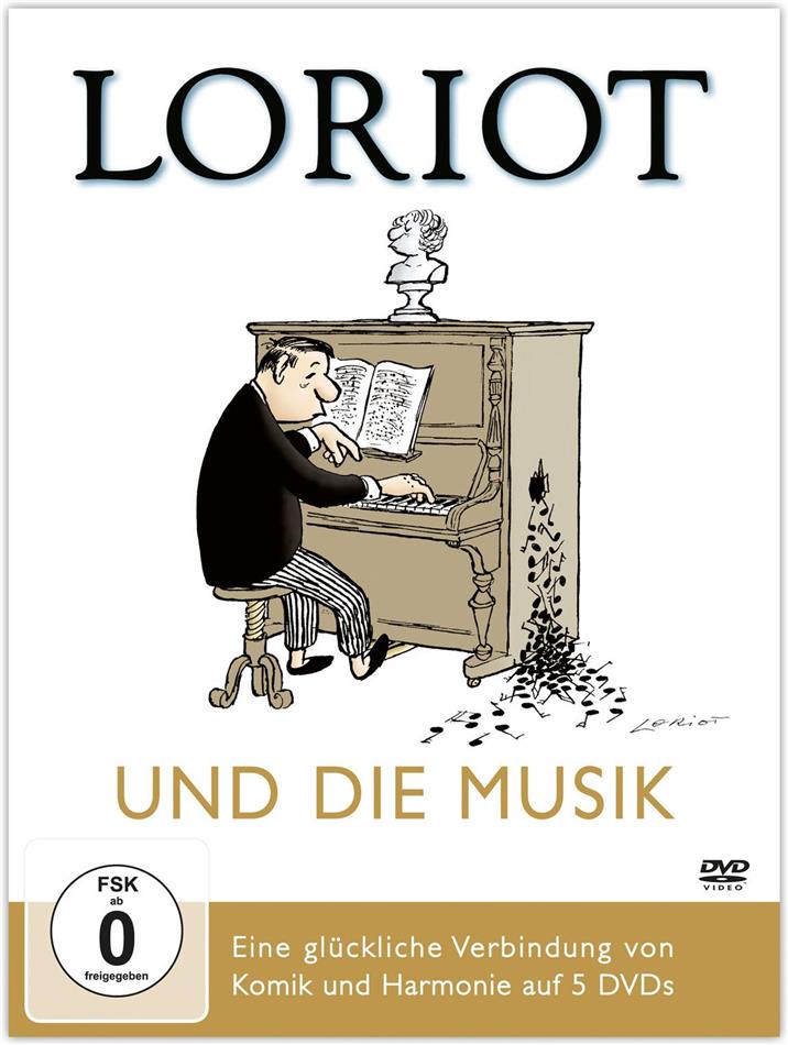 Loriot - Loriot und die Musik 5 DVDs