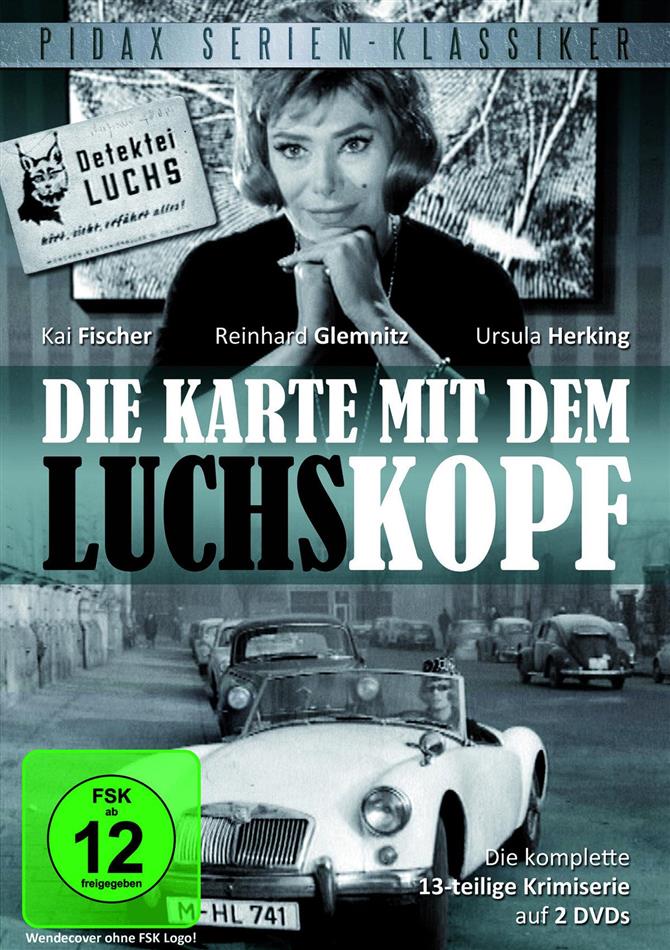 Die Karte mit dem Luchskopf - Die komplette Serie Pidax Serien-Klassiker, n/b, 2 DVD