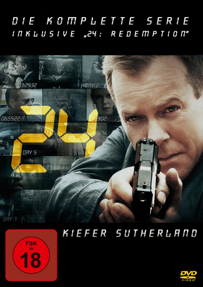 24 - Die komplette Serie 49 DVDs