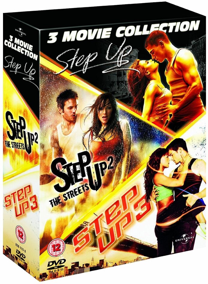 Step Up 1-3 - Box set 3 DVD