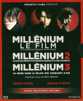 Mill&eacute;nium Trilogie (4 Blu-ray)