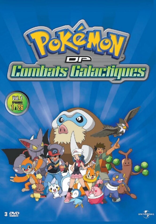 Pokémon - DP - Combats galactiques - Saison 12 Vol. 1 3 DVD