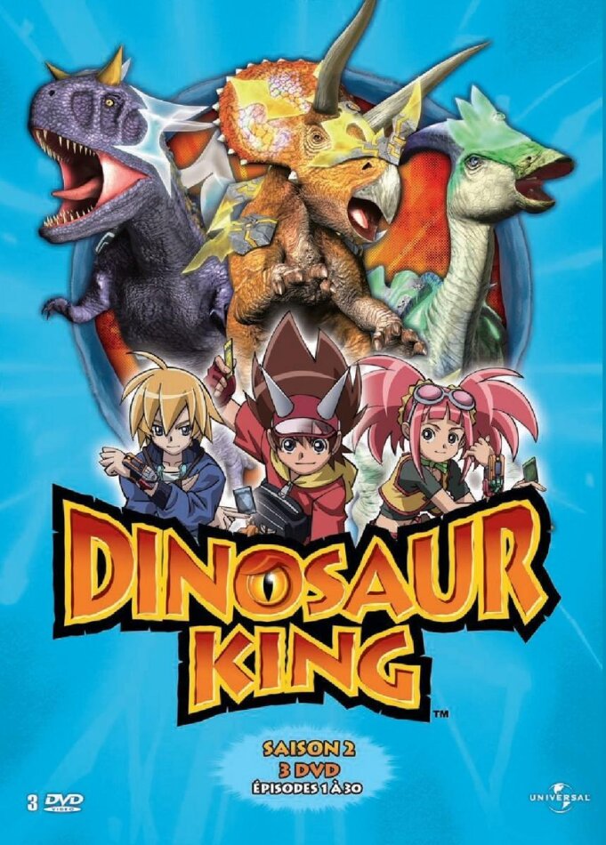 Dinosaur King - Saison 2 Vol. 1 3 DVD