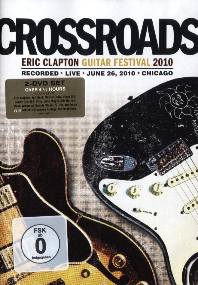 Eric Clapton - Crossroads Guitar Festival 2010 2 DVDs