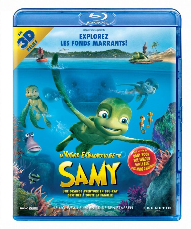 Le Voyage extraordinaire de Samy (2010) Blu-ray 3D (+2D) + DVD