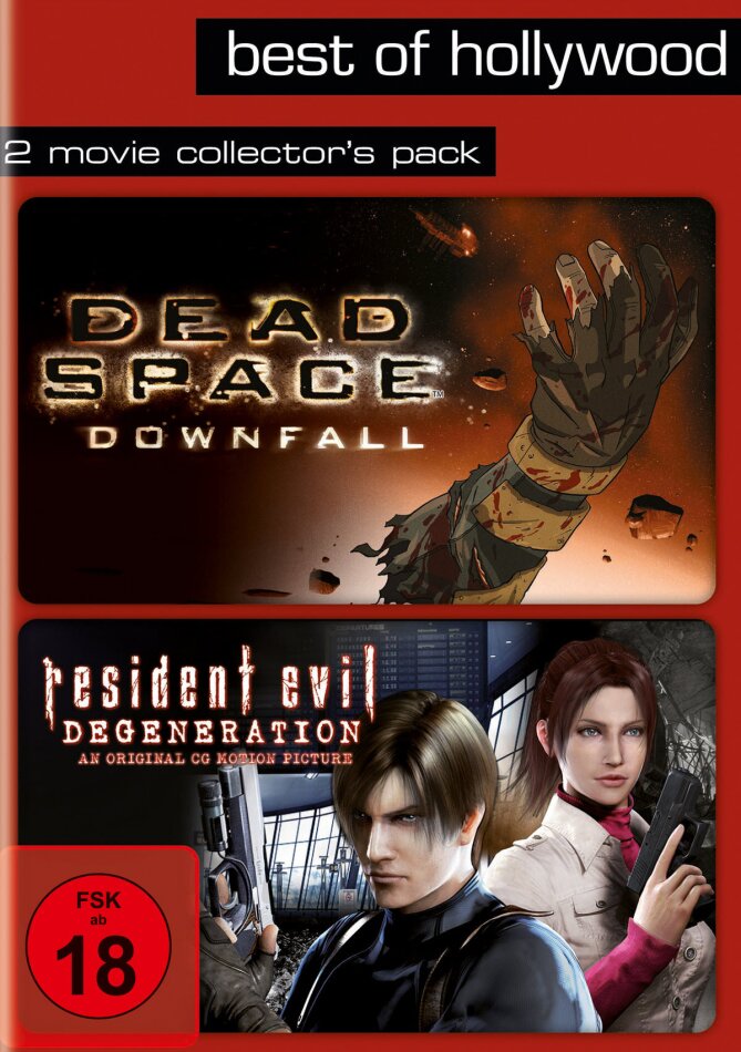 Dead Space: Downfall / Resident Evil: Degeneration - Best of Hollywood 90 (2 Movie Collector's Pack)