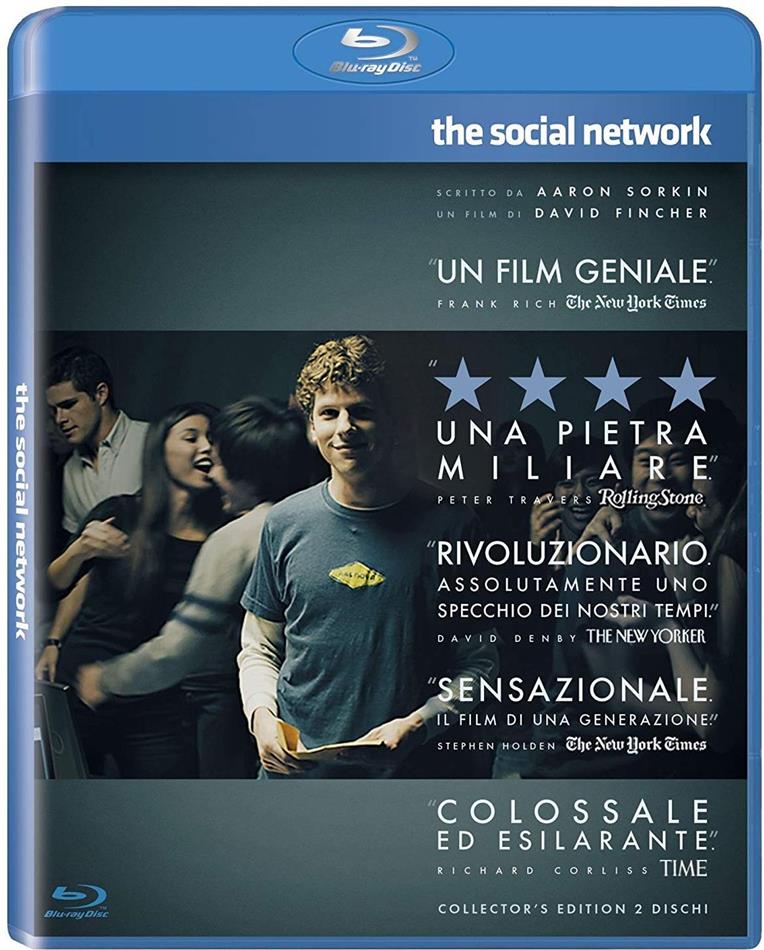 The Social Network - The Facebook Movie (2010) 2 Blu-rays