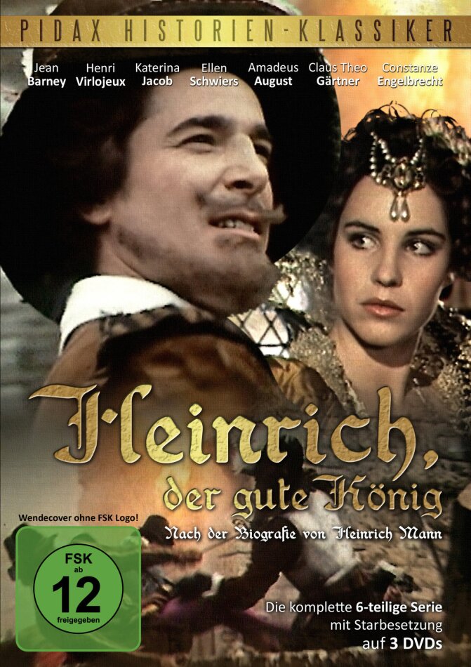 Heinrich, der gute König Pidax Historien-Klassiker, 3 DVDs
