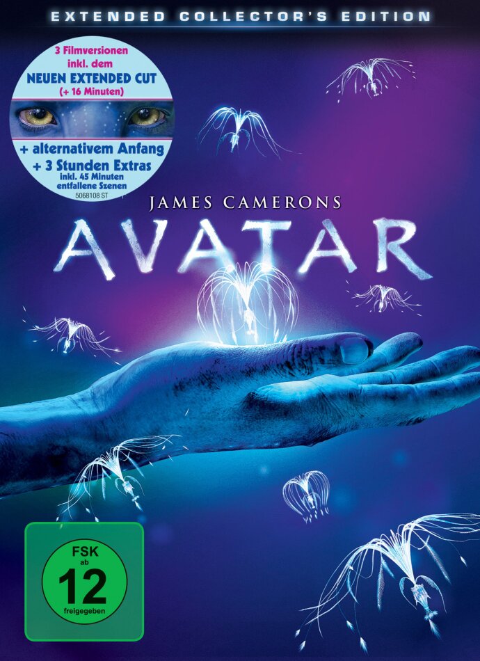 Avatar - Aufbruch nach Pandora (2009) Extended Collector's Edition, 3 DVDs