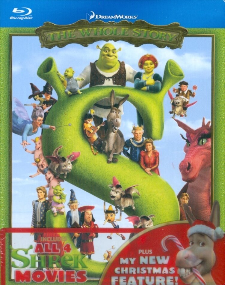 Shrek 1 - 4 - The Whole Story 4 Blu-ray