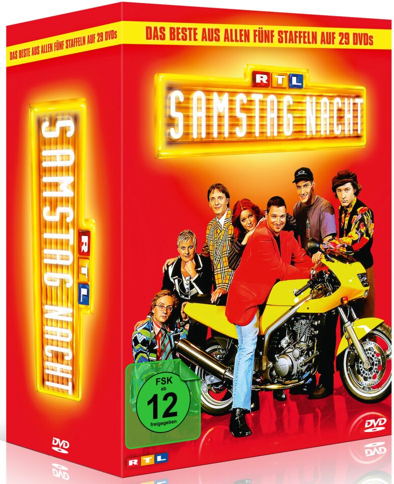 RTL Samstag Nacht - Das Beste aus Staffel 1-5 29 DVDs