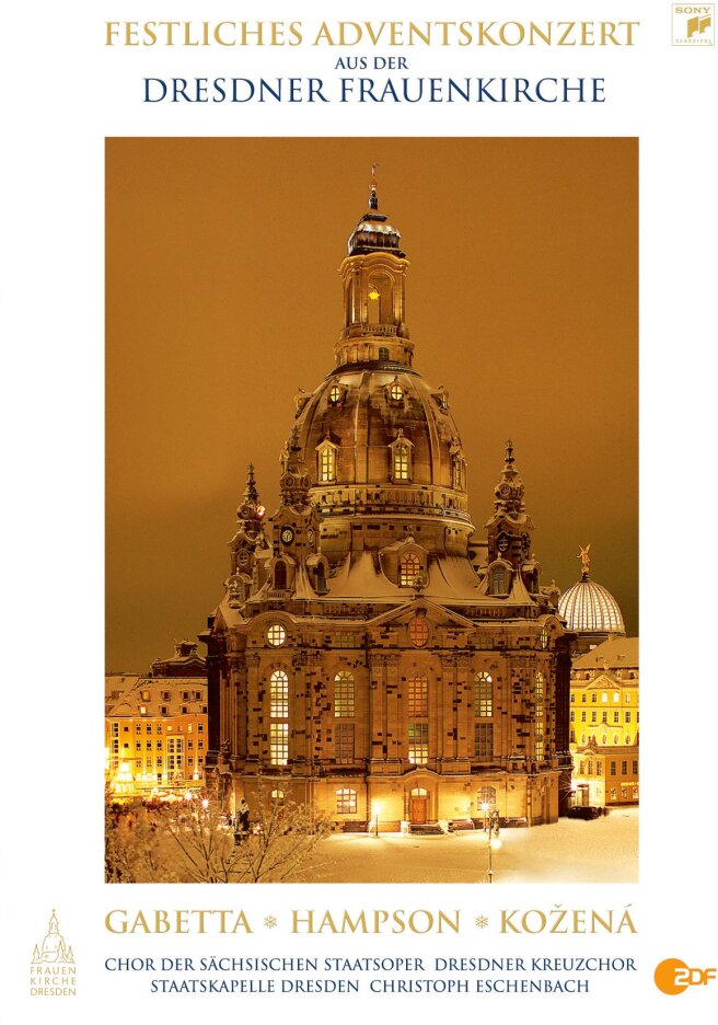 Sächsische Staatskapelle Dresden, Christoph Eschenbach & Sol Gabetta - Festliches Adventskonzert 2009 Dresdner Frauenkirche Sony Classical