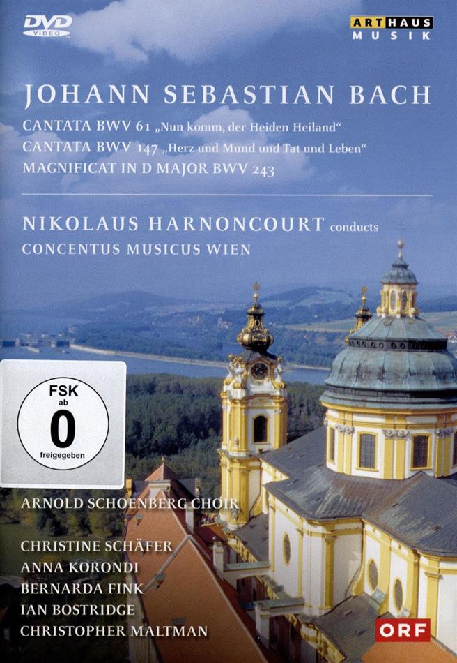 Concentus Musicus Wien, Nikolaus Harnoncourt & Christine Schäfer - Bach - Magnificat and Cantatas Arthaus Musik