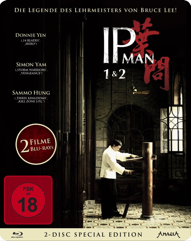 Ip Man 1 + 2 Edizione Speciale, Steelbook, 2 Blu-ray