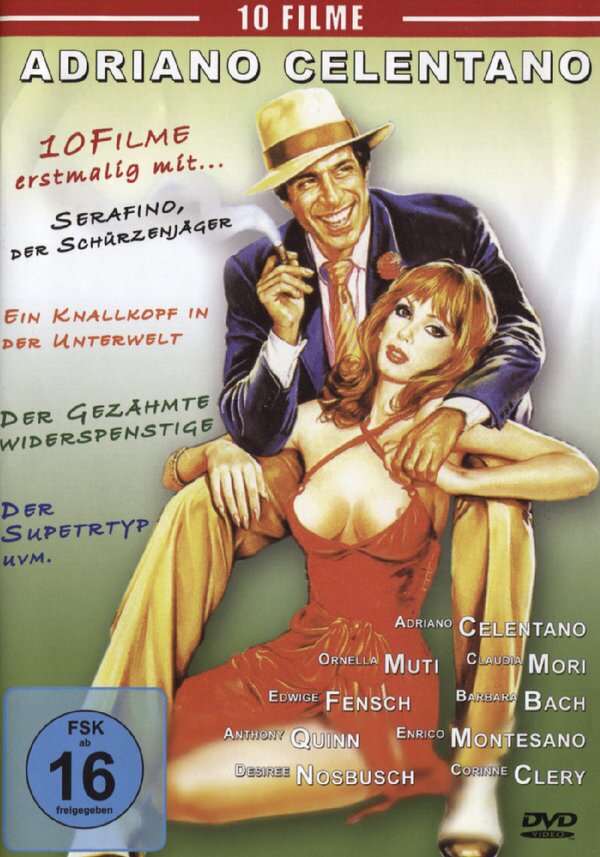 Adriano Celentano - 10 Filme Box 4 DVD