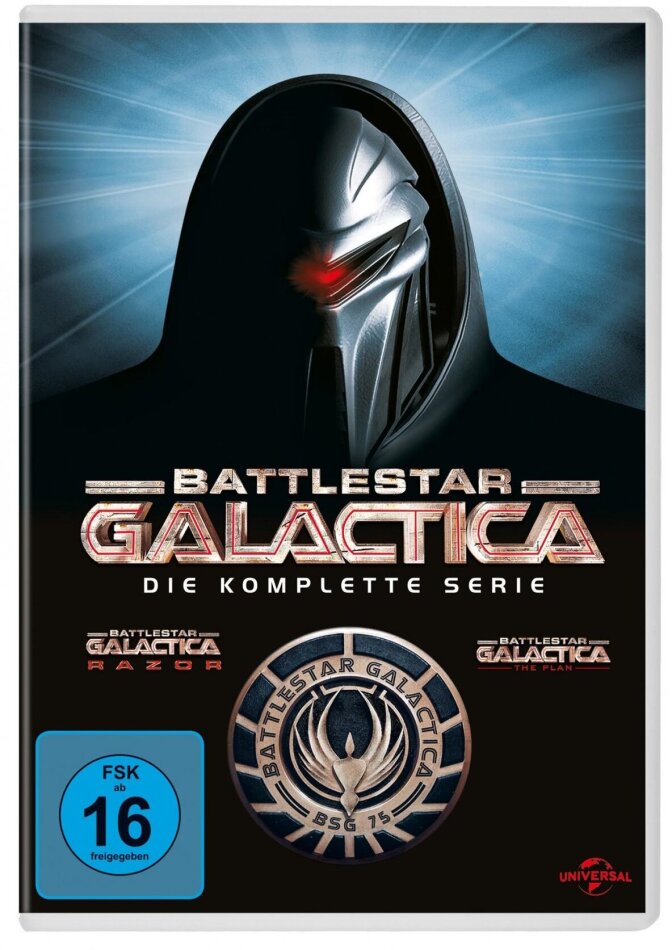 Battlestar Galactica - Die komplette Serie 28 DVDs