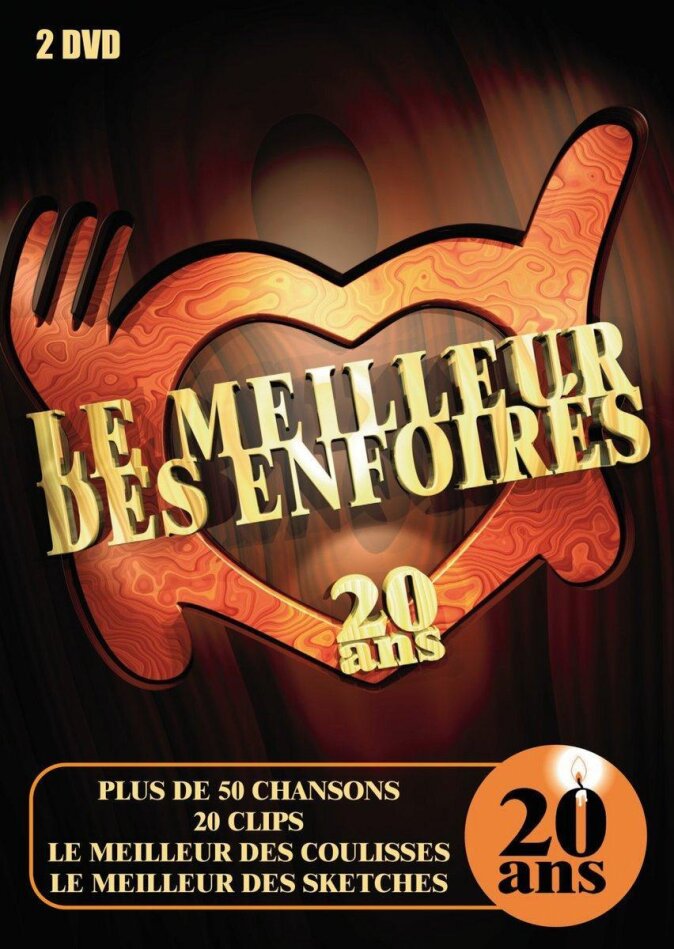 Les Enfoirés - Le meilleur des Enfoirés 20 ans 2 DVD