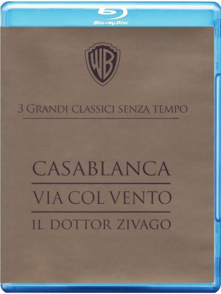 Oscar Collection - Casablanca / Via col vento / Il Dottor Zivago 3 Blu-ray