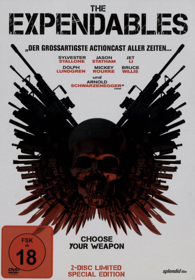 The Expendables (2010) Limited Special Edition, Steelbook, 2 DVDs