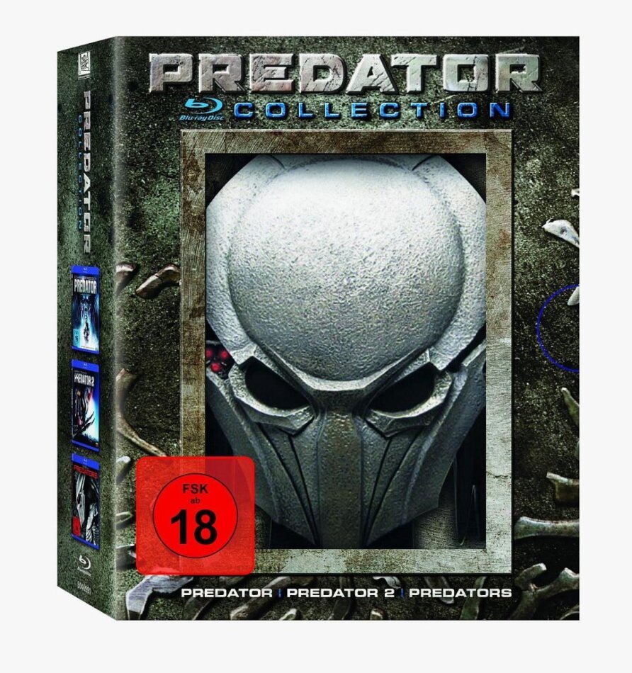 Predator Collection Uncut, 3 Blu-rays
