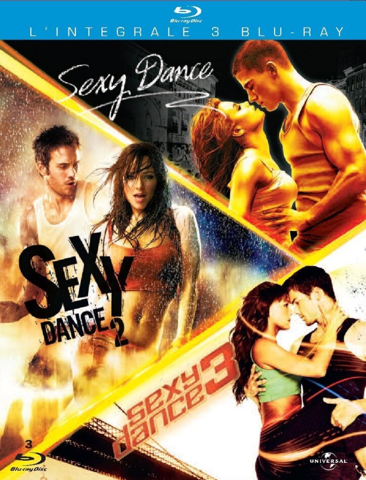 Sexy Dance 1-3 Coffret, 3 Blu-ray