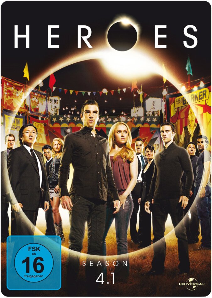 Heroes - Staffel 4.1 Steelbook, 3 DVDs