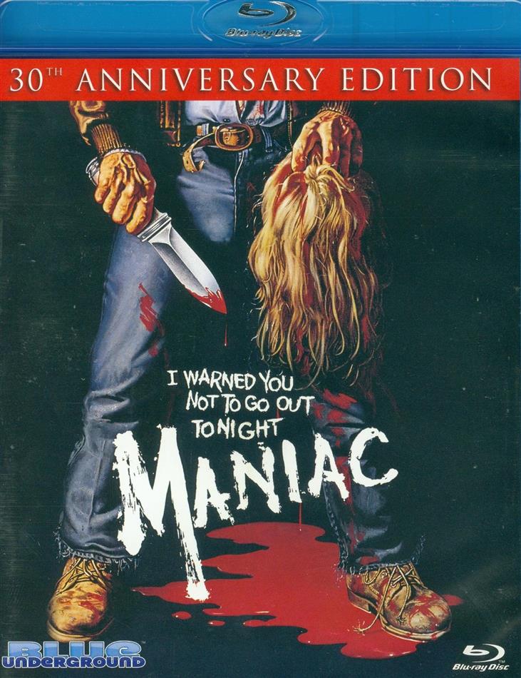 Maniac (1980) Uncensored, 30th Anniversary Edition, Uncut, Unrated, 2 Blu-rays
