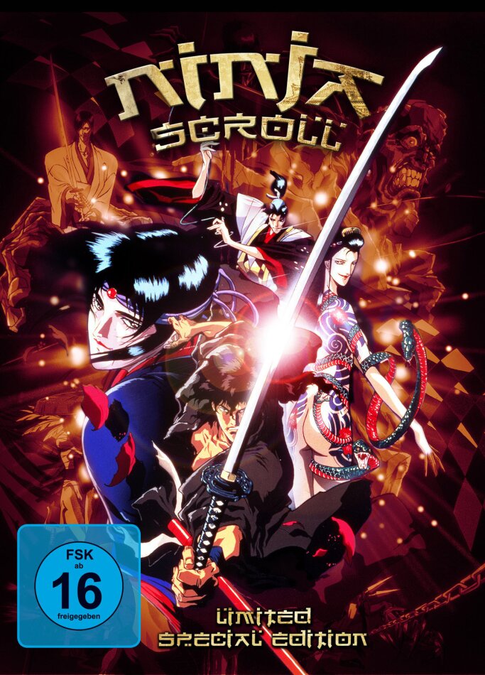 Ninja Scroll Limited Special Edition, 2 DVDs + CD
