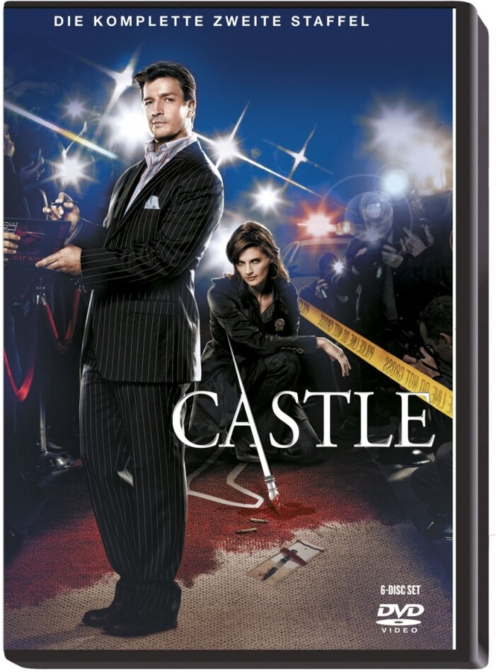Castle - Staffel 2 6 DVDs