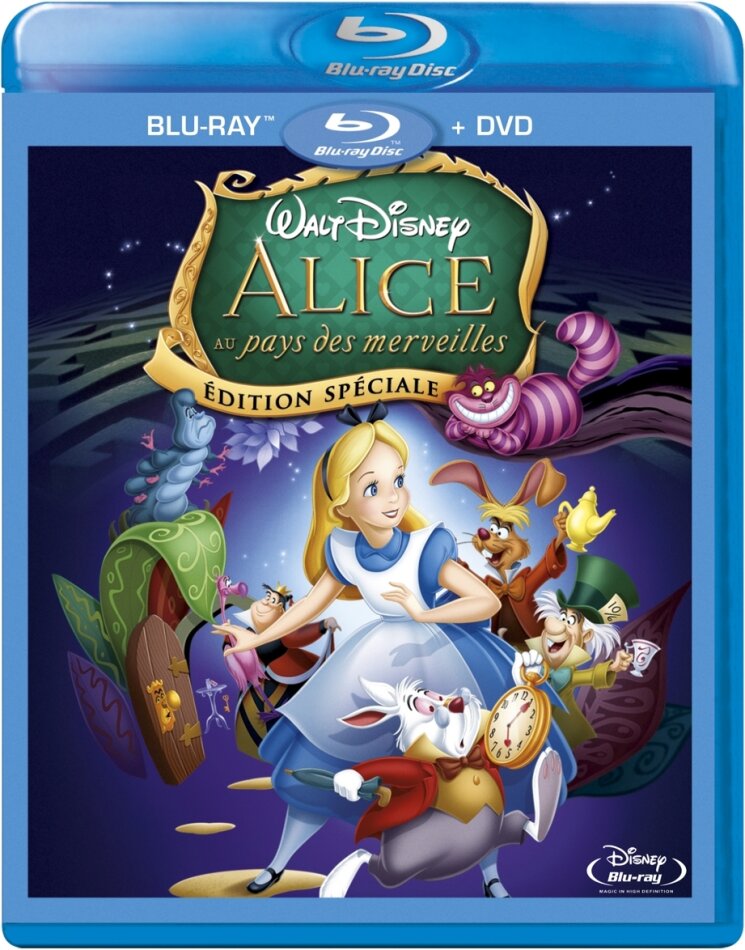 Alice au pays des merveilles (1951) Special Edition, Blu-ray + DVD