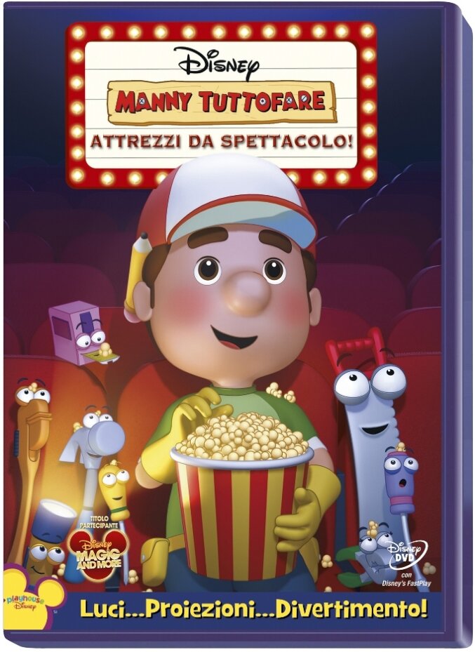 Manny Tuttofare - Atrezzi da spettacolo