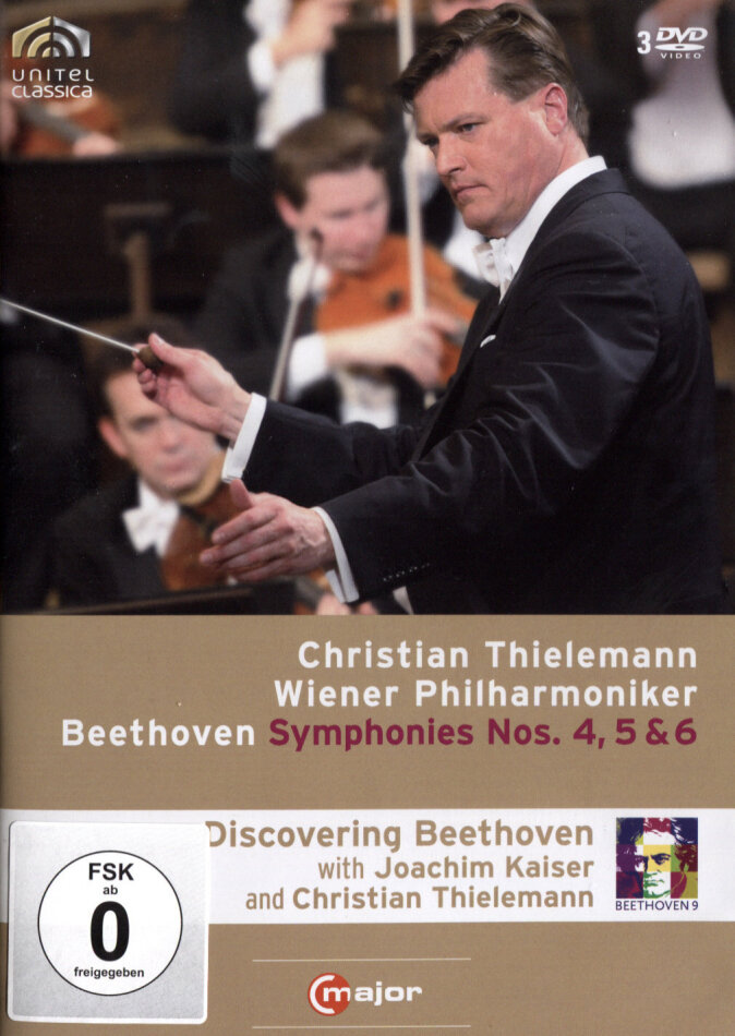 Wiener Philharmoniker & Christian Thielemann - Beethoven - Symphonies Nos. 4-6 C Major, Unitel Classica, Discovering Beethoven, 3 DVD