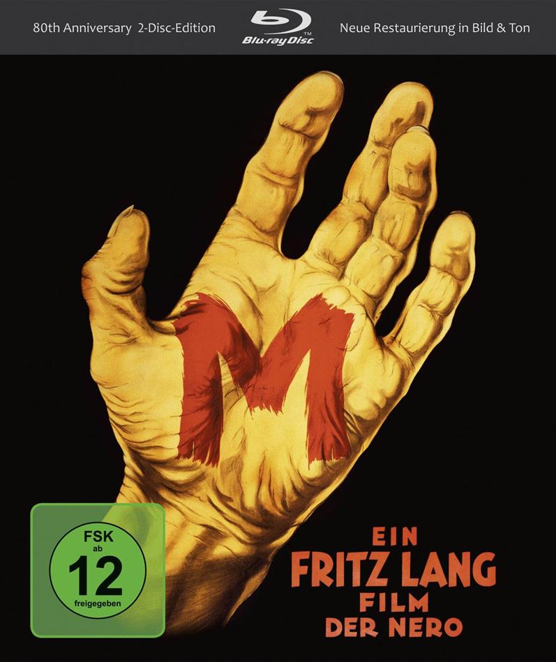 M - Eine Stadt sucht einen Mörder (1931) 2 Blu-rays
