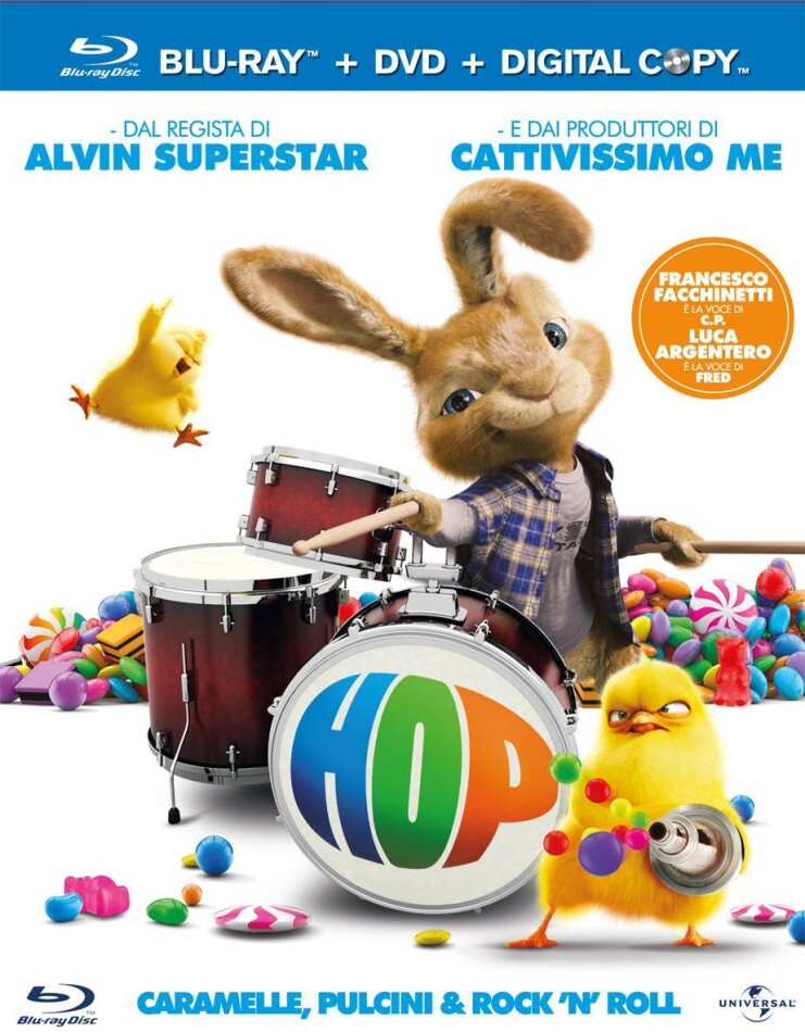 Hop (2011) Blu-ray + DVD + Digital Copy