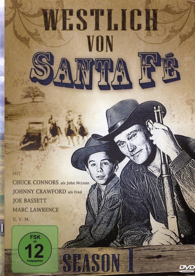 Westlich von Santa Fe - Staffel 1 4 DVDs