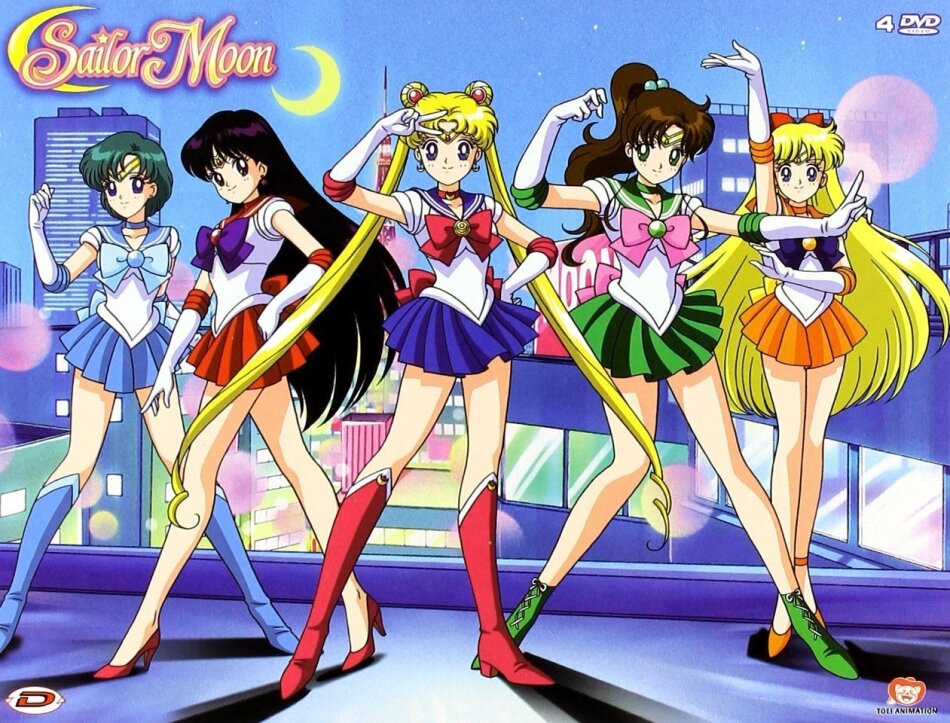 Sailor Moon - Stagione 1 - Box 1 Remastered, 4 DVDs