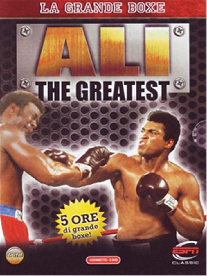 Ali - The Greatest 3 DVDs
