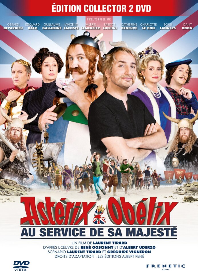 Astérix et Obélix - Au service de sa majesté (2012) 2 DVDs