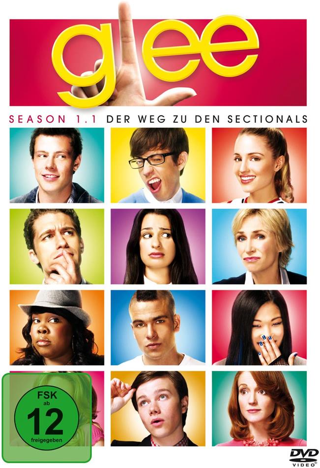 Glee - Staffel 1 Vol. 1 4 DVDs