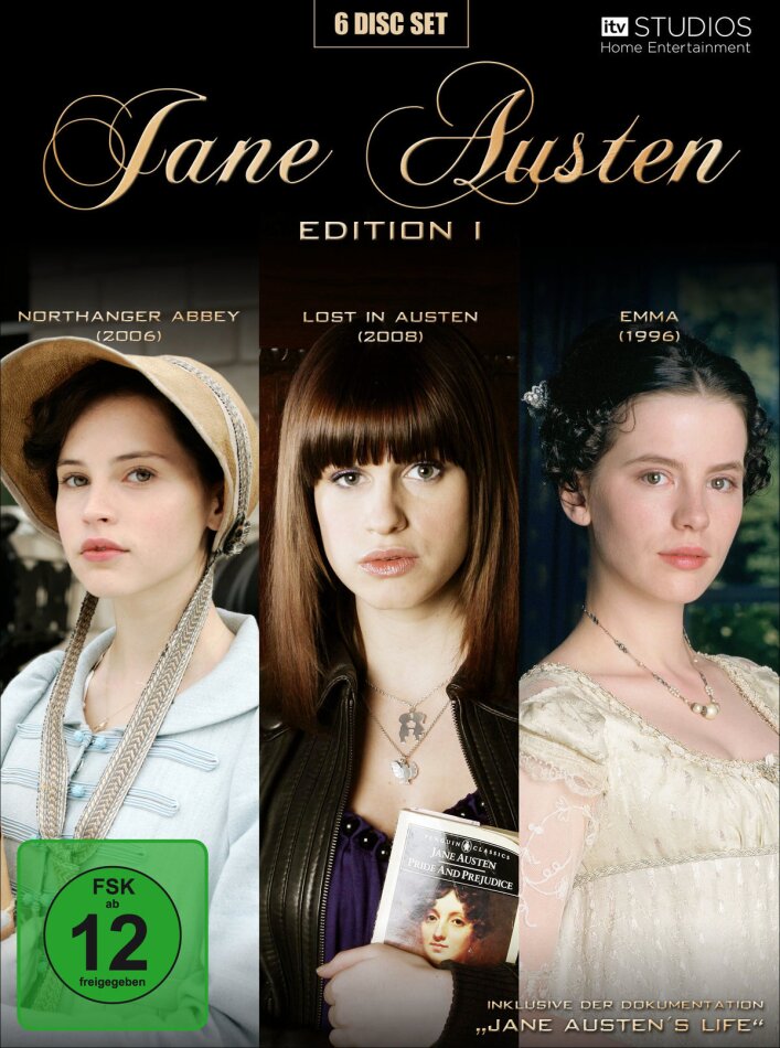 Jane Austen Edition 1, 6 DVDs