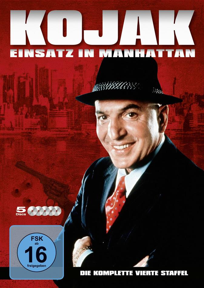 Kojak - Staffel 4 5 DVDs