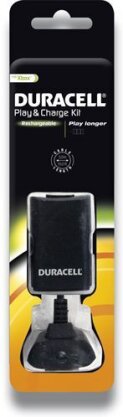 XB360 Play & Charge Kit black Duracell