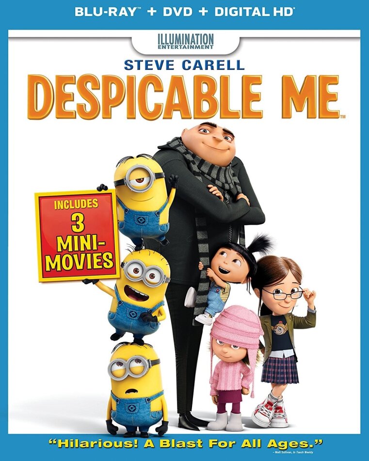Despicable Me (2010) Blu-ray + DVD