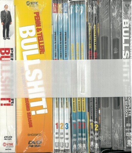 Penn & Teller: Bullshit! - Seasons 1-8 16 DVDs
