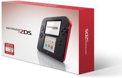 2DS Konsole WhiteRed