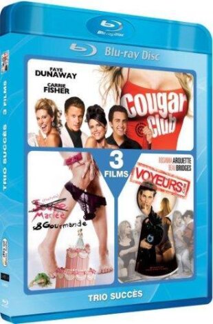 Cougar Club / Jeune, mariée et gourmande / Voyeurs.com Trio Succès, 2 Blu-rays
